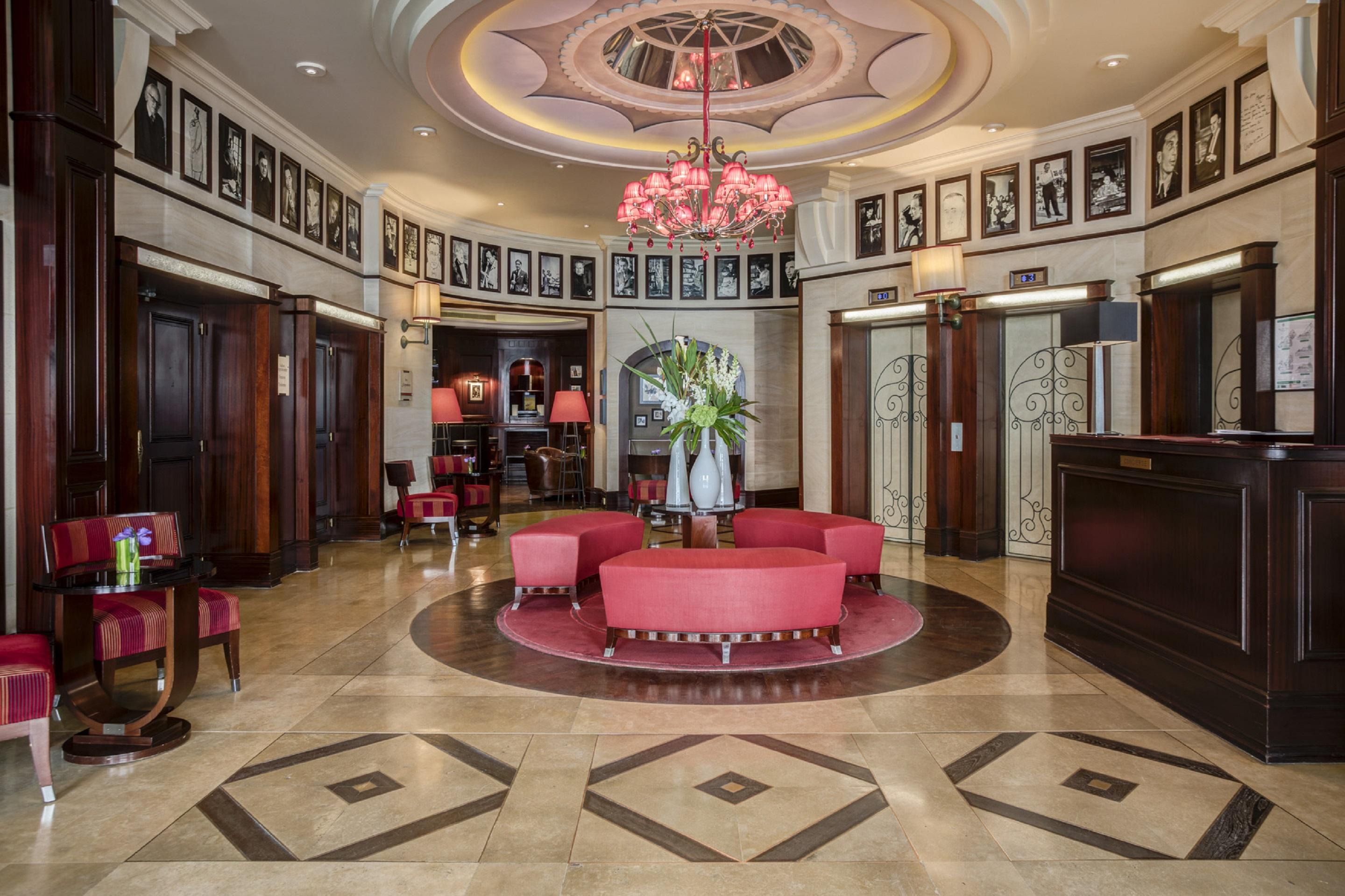 Hotel Pont Royal Paris Luaran gambar Lobby